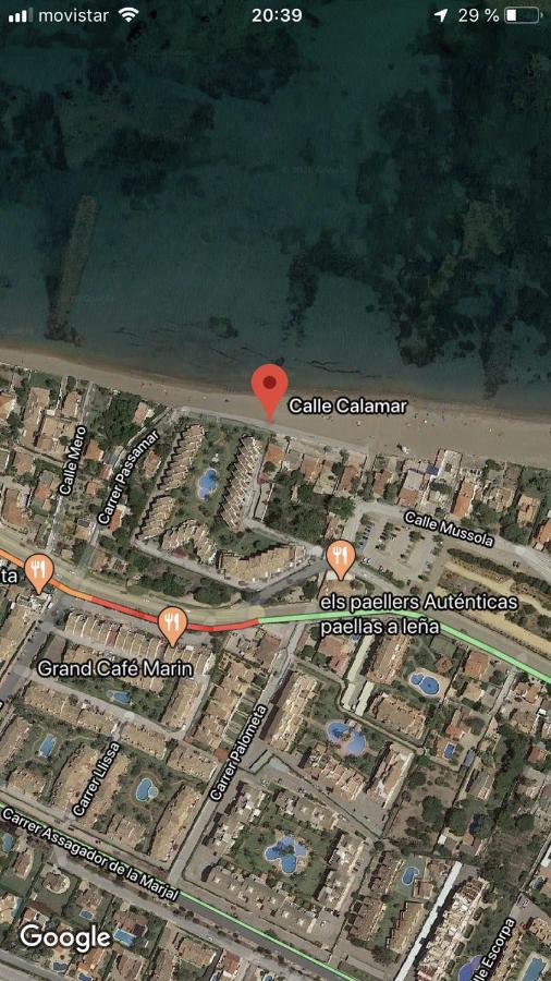 Primera Linea De Playa Julio Y Agosto Min 7 Dias De Lunes A Lunes Denia Zewnętrze zdjęcie